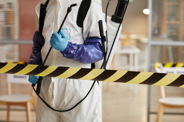 Professional Unattended Death Cleanup technician working in Westminster, TX